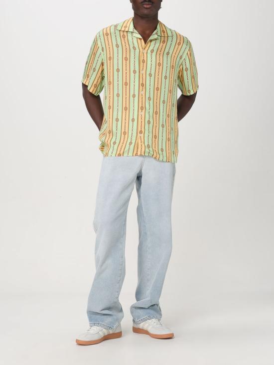 25SS 드롤드무슈 반팔 셔츠 SH204VI016 LIGHTGREEN Green - DROLE DE MONSIEUR