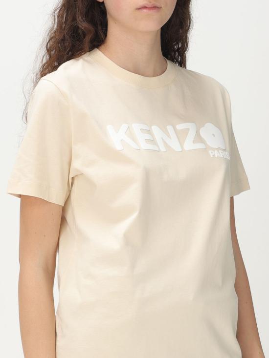 25SS 겐조 반팔 티셔츠 FF52TS1574SO 04 Cream - KENZO