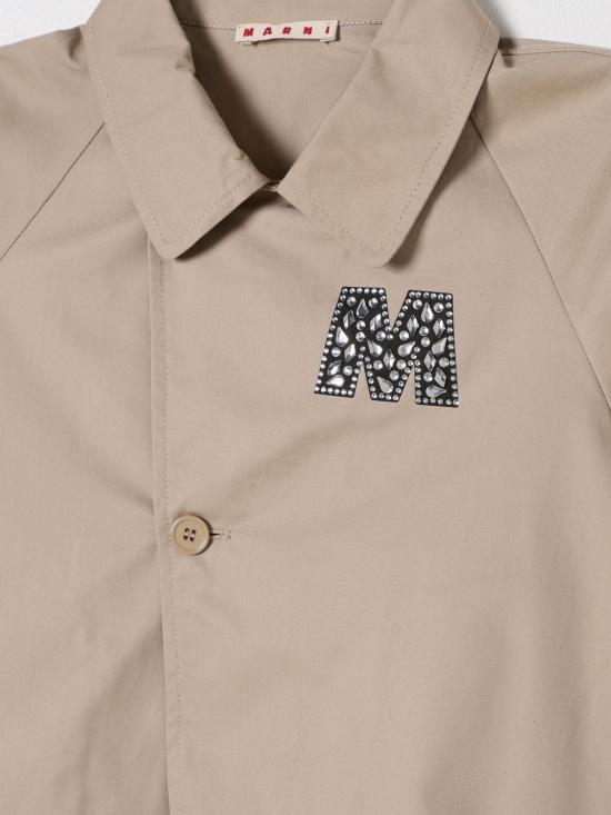 25SS [키즈] 마르니 캐주얼 자켓 M01300M00UV 0M714 Beige - MARNI