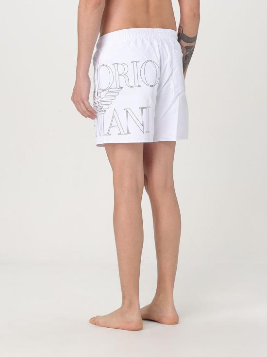 25SS 엠포리오 아르마니 스윔팬츠 EM000583 AF12326 U0002 White - EMPORIO ARMANI