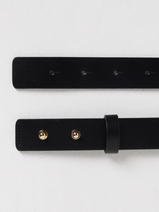 24FW 리비아나 콘티 레귤러 벨트 A4WB36 Y69 0 Black - LIVIANA CONTI