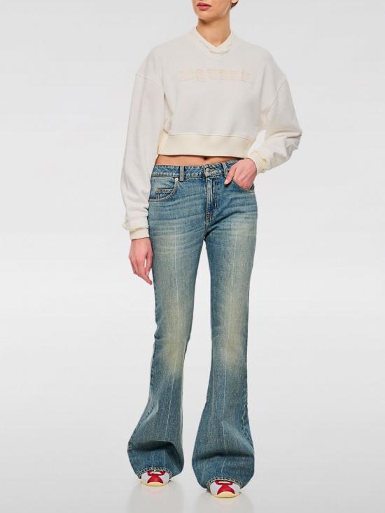 25SS 알렉산더 맥퀸 스웨터 815584QLAD8 9000 White - ALEXANDER MCQUEEN