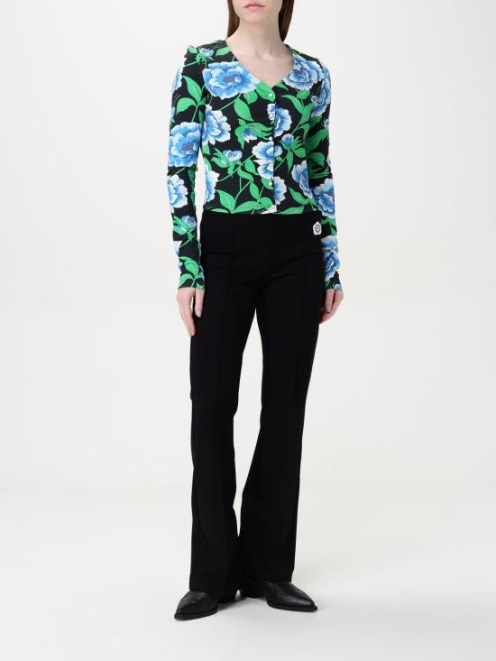 25SS 겐조 스트레이트 팬츠 FF52PA7384IF 99J Black - KENZO