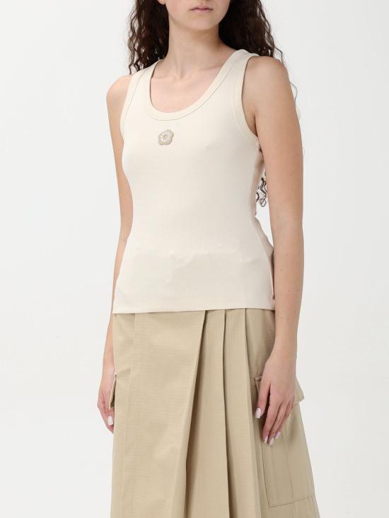 25SS 겐조 민소매 티셔츠 FF52TO7384SJ 04 Beige - KENZO