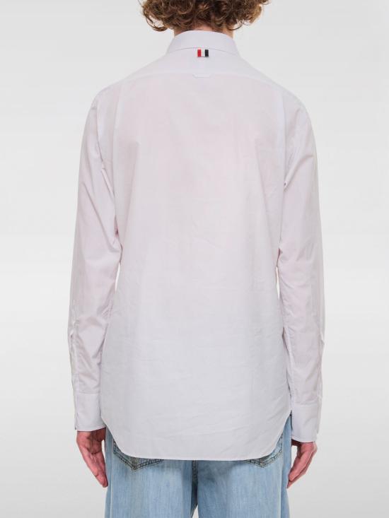 25FW 톰브라운 긴팔 셔츠 MWL010E03113 100 White - THOM BROWNE