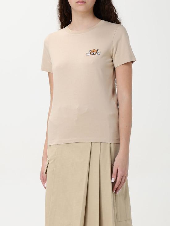 25FW 겐조 반팔 티셔츠 FF52TS1694SO 11 Beige - KENZO