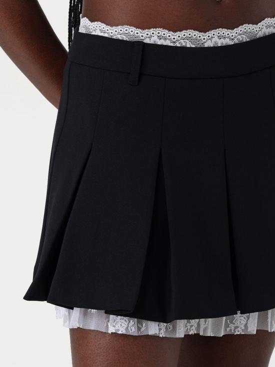 25FW 아니예 바이 숏 스커트 185752 00336 Black - ANIYE BY