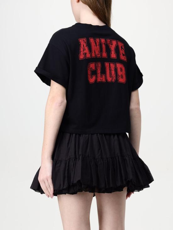 25FW 아니예 바이 반팔 티셔츠 185884 00336 Black - ANIYE BY