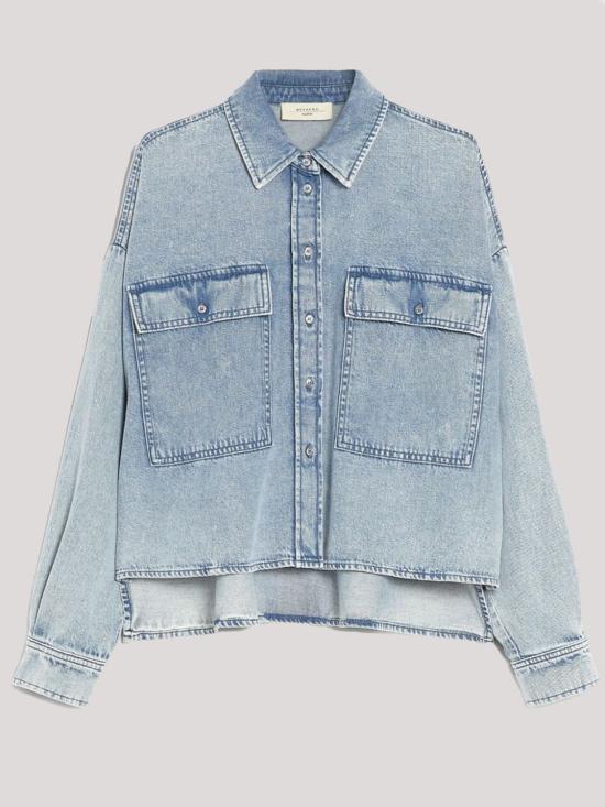 25SS 위켄드막스마라 블라우스 2515111151600 038 Denim