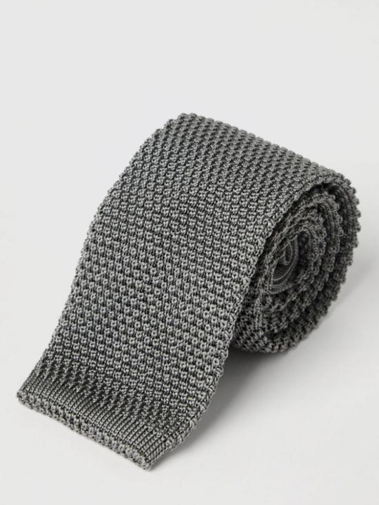 25SS 브루넬로 쿠치넬리 넥타이 MM8880018 C078 Grey