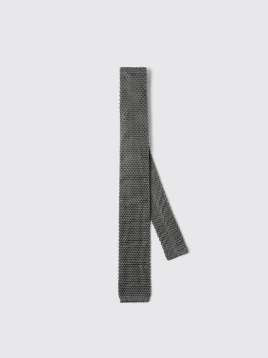 25SS 브루넬로 쿠치넬리 넥타이 MM8880018 C078 Grey - BRUNELLO CUCINELLI