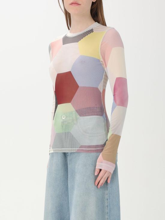 25SS JW앤더슨 긴팔 티셔츠 JO0138PG1722 000 Multicolor - JW ANDERSON