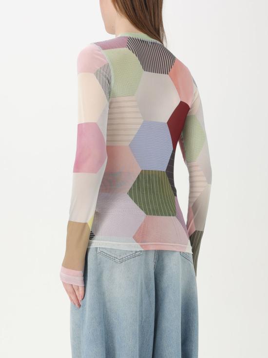 25SS JW앤더슨 긴팔 티셔츠 JO0138PG1722 000 Multicolor - JW ANDERSON