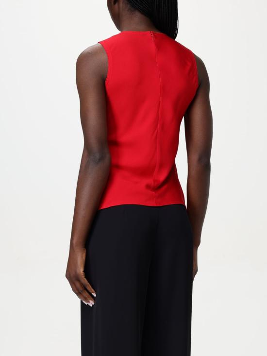 25SS 아미 민소매 티셔츠 FTP066AC0014 632 Red - AMI