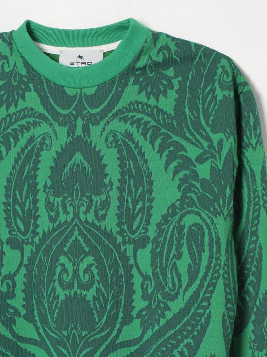 25SS [키즈] 에트로 풀오버 GW4P00F0194 715VE Green - ETRO