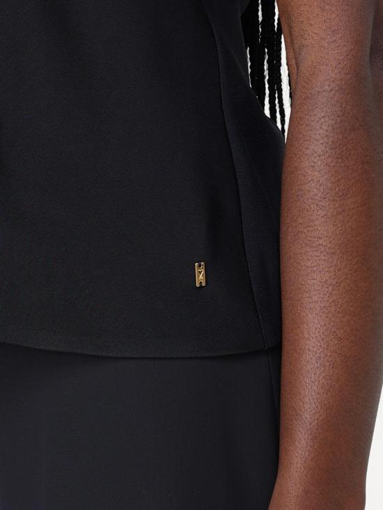 25SS 아미 민소매 티셔츠 FTP066AC0014 001 Black - AMI