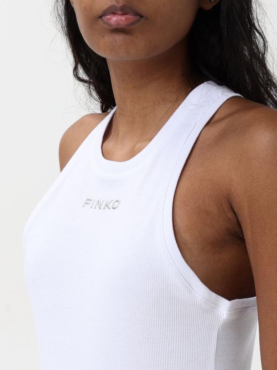 25FW 핑코 민소매 티셔츠 100822A22X Z04 White - PINKO