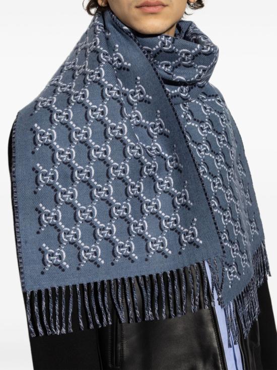 25SS 구찌 머플러/스카프 809825 4G2004468 Blue - GUCCI