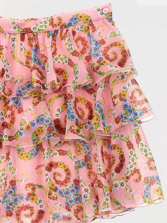 25FW [키즈] 베르사체 스커트 10191141A13297 5PC00 Multicolor - VERSACE