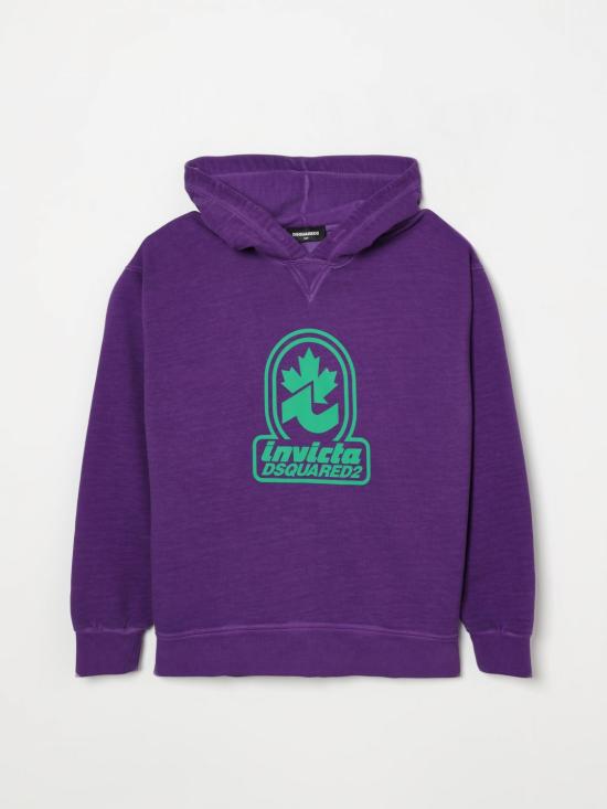 25FW [키즈] 디스퀘어드2 풀오버 DQ2907D0AD2 DQ634 Fuchsia