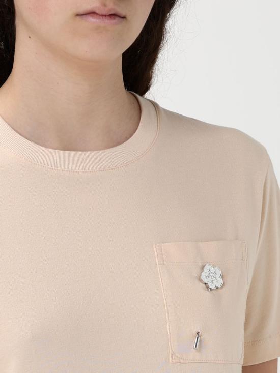 25FW 겐조 반팔 티셔츠 FF52TS1504SG 07 Pink - KENZO