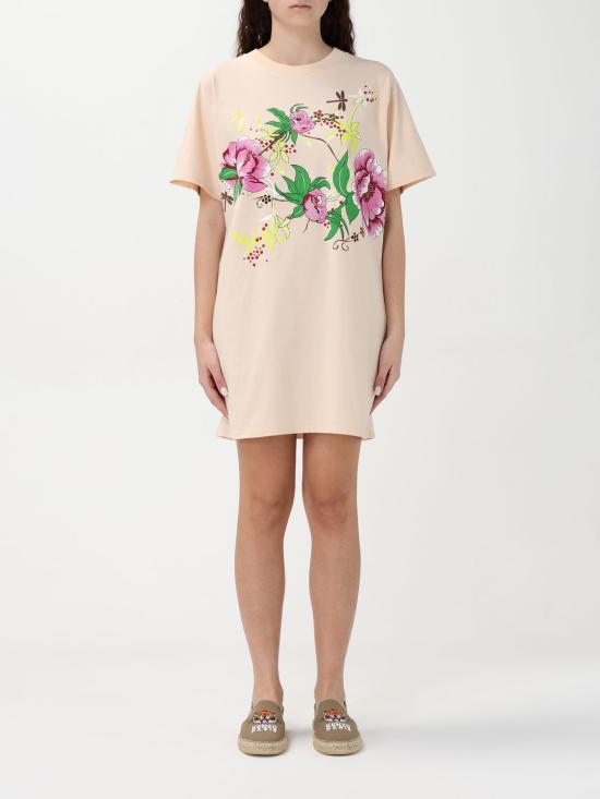 25FW 겐조 숏 원피스 FF52RO7934SG 07 Pink