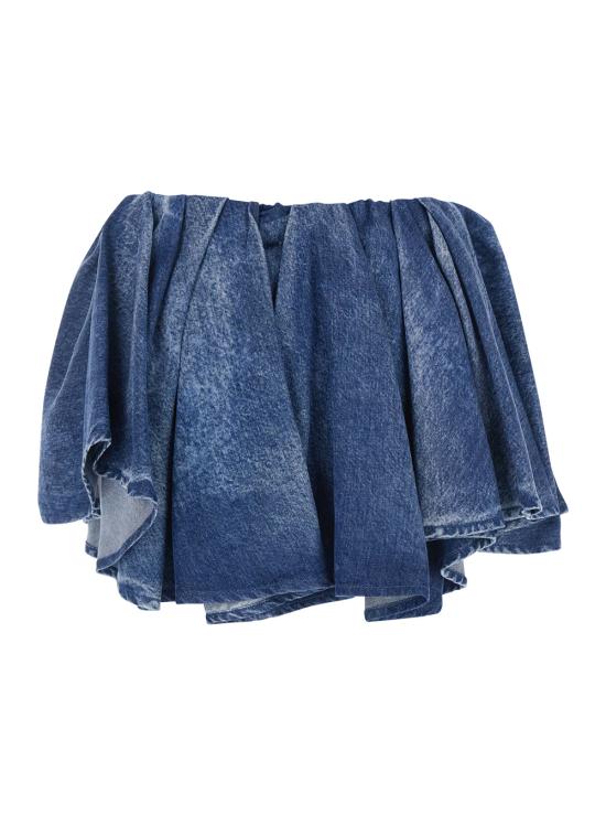 25SS 디젤 숏 스커트 A196870CMBP01 Blu - DIESEL