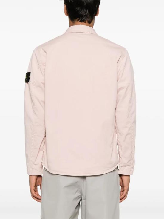  스톤 아일랜드 긴팔 셔츠 K1S151200033S0010 pink - STONE ISLAND