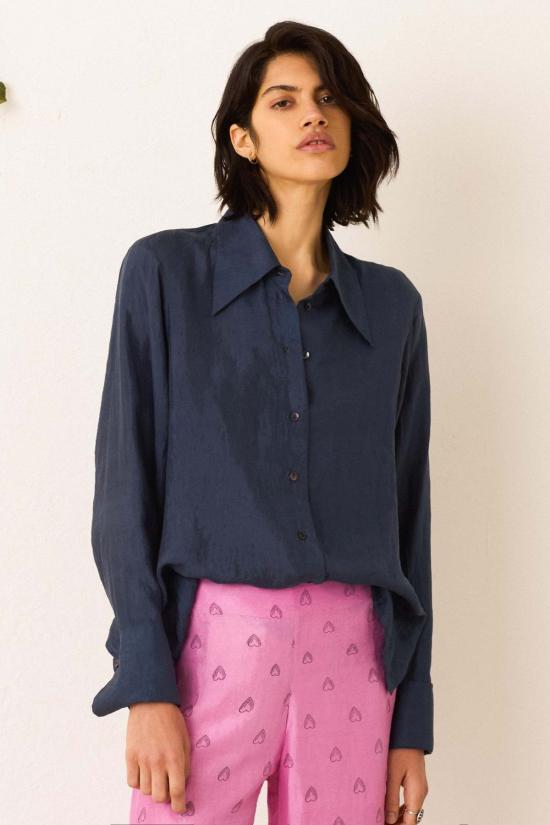  알릭스 오브 보헤미아 셔츠 다나 셔츠 미드나잇