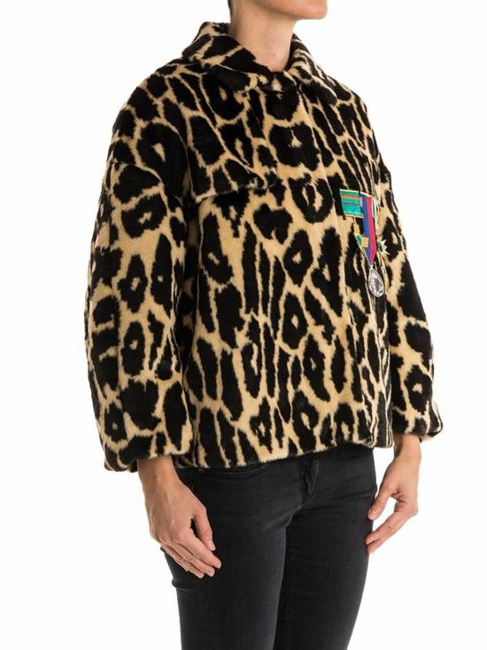  스텔라진 코트 J300600M38246056 Animal Print - STELLA JEAN