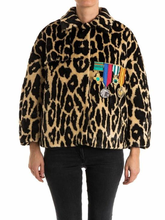  스텔라진 코트 J300600M38246056 Animal Print