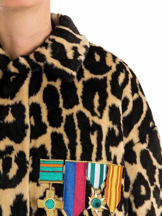  스텔라진 코트 J300600M38246056 Animal Print - STELLA JEAN