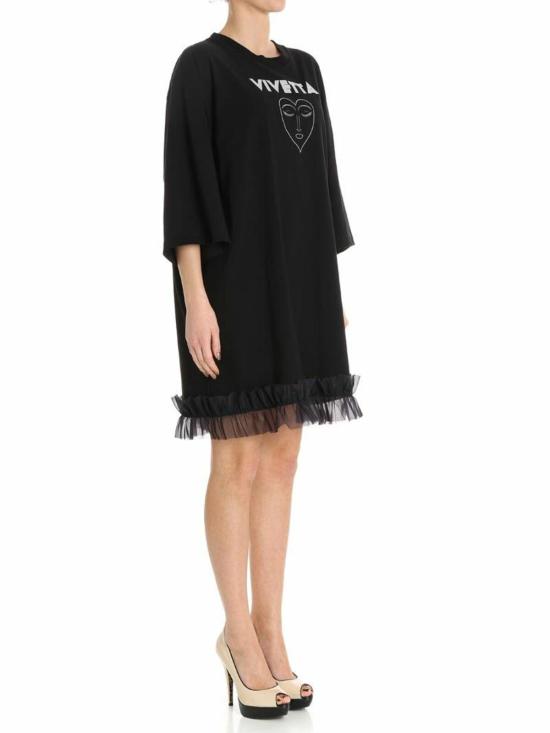 비베타 미디 원피스 81VV913999 Black - VIVETTA