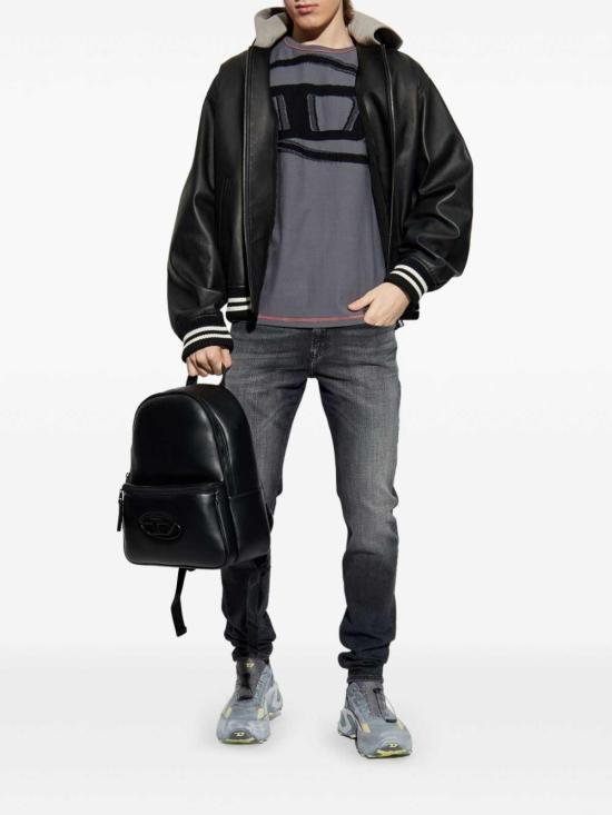 25SS 디젤 반팔 티셔츠 A161850GIAS9DV GRAY DOM - DIESEL