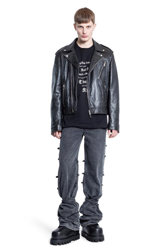  알렉산더 맥퀸 반팔 티셔츠 815069 QTAC7 0526 BLACK DOM - ALEXANDER MCQUEEN