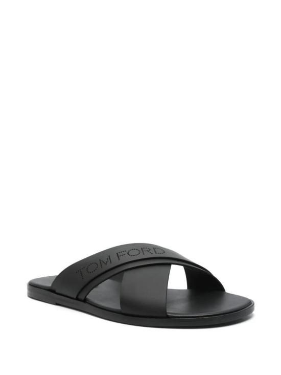  톰포드 뮬/슬리퍼 J1535LCL434N black - TOMFORD