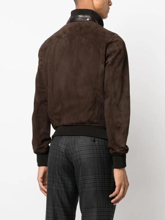  톰포드 봄버 자켓 LBB001LMS003S23 coffee - TOMFORD