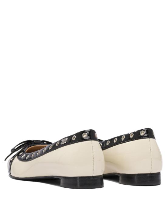 25SS 가니 플랫 슈즈 S2929135 White - GANNI