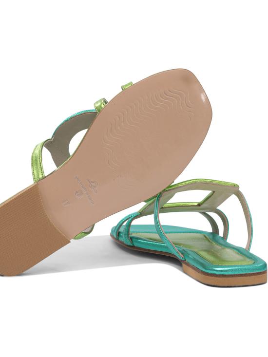 25SS Elina Linardaki 뮬/슬리퍼 21341SOLACEGREEN Green - OTHER BRANDS