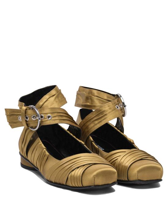 25SS 알로하스 플랫 슈즈 S10075003 Gold - ALOHAS