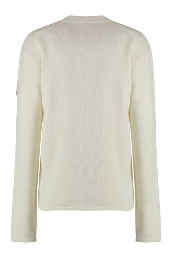 24FW 몽클레어 스웨터 J209T9C00001M4281 035 WHITE - MONCLER