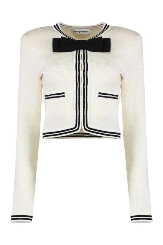 25SS 셀프 포트레이트 스웨터 RS25111CC CREAM Beige