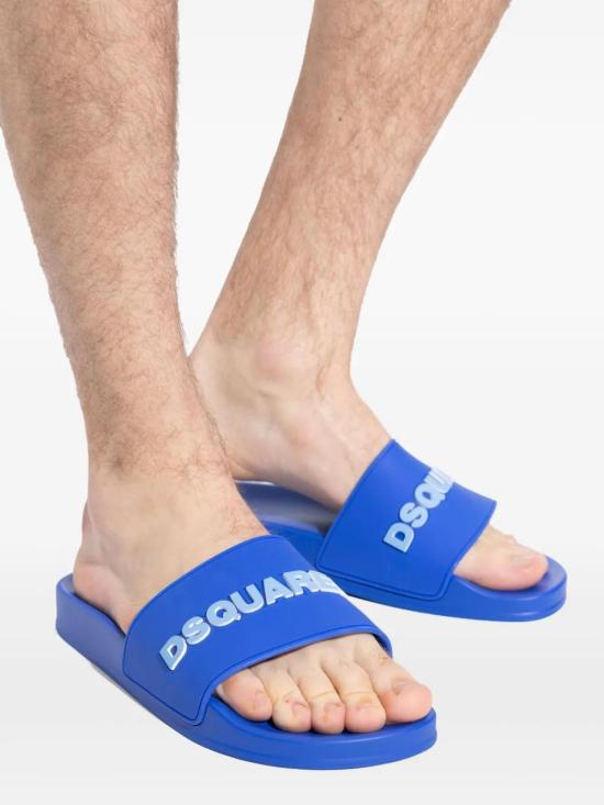  디스퀘어드2 뮬/슬리퍼 FFM002317205013M585 cobalt - DSQUARED2