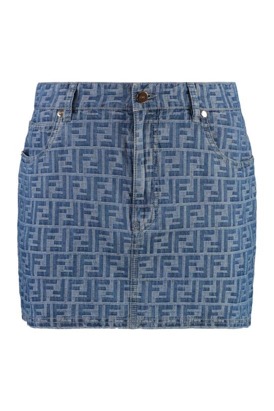  펜디 숏 스커트 FLQ583AS8K F1P2O Navy