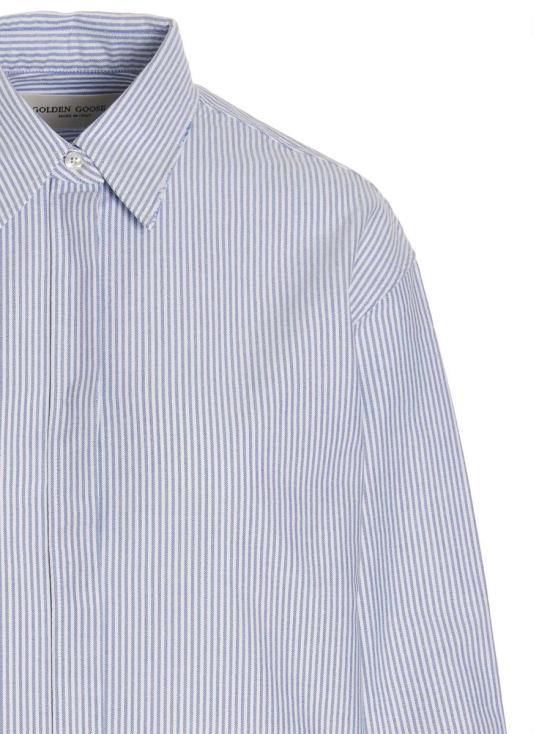  골든구스 셔츠 GWP00820P0005488019780197 BLUE - GOLDEN GOOSE
