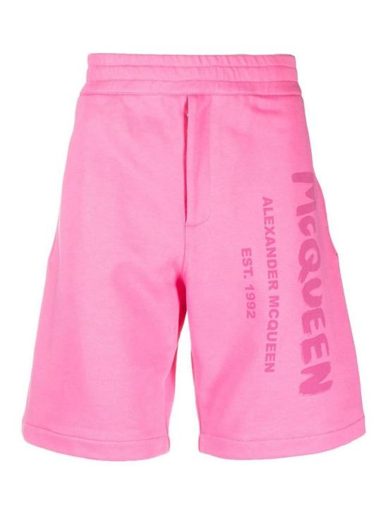  알렉산더 맥퀸 숏팬츠 688717QUZ810917 Pink