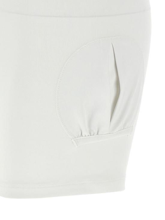 25SS 브루넬로 쿠치넬리 숏 원피스 ML944A5325C159 WHITE