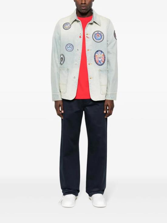  겐조 데님 자켓 FD65DV1076A8 blue - KENZO