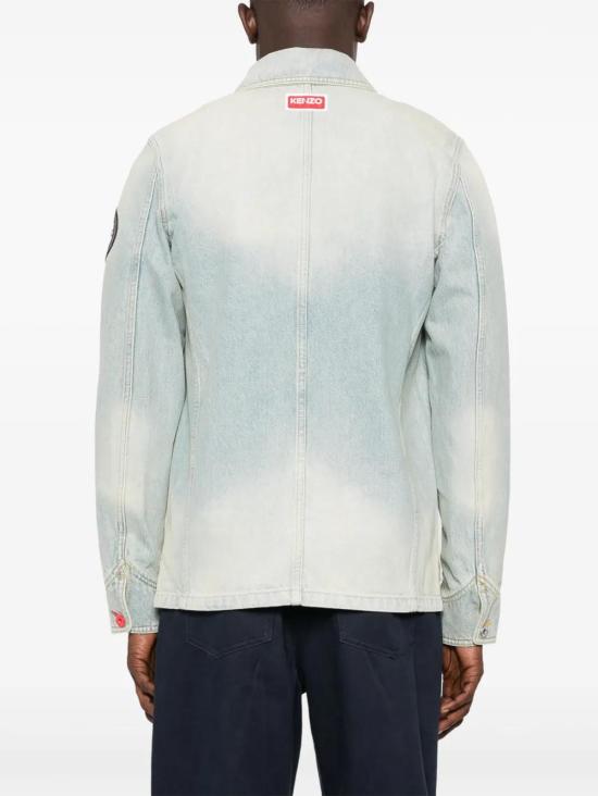  겐조 데님 자켓 FD65DV1076A8 blue - KENZO