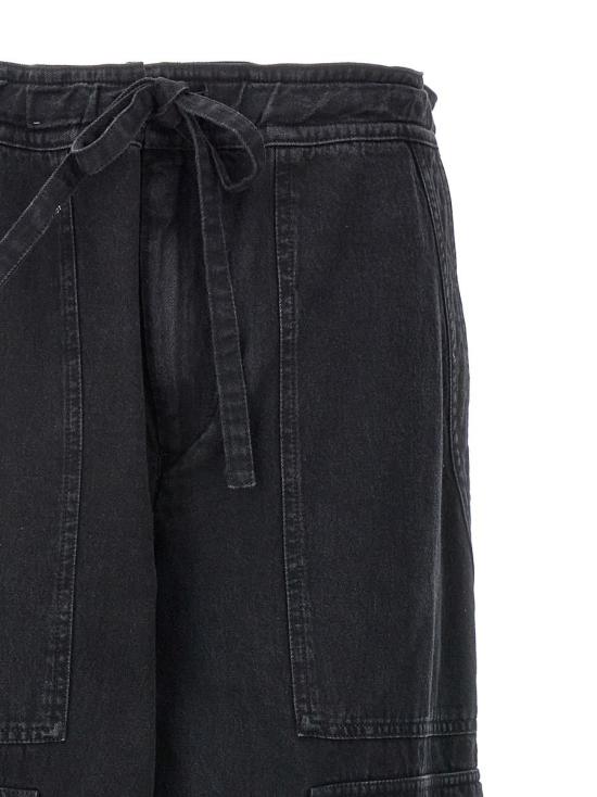  이자벨마랑에뚜왈 숏팬츠 24PPA0278FAB1H04E01BK Black - ISABEL MARANT ETOILE